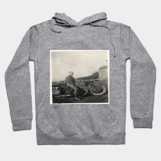 Henry Fussell dispatch rider North Africa 1942 Hoodie by Fussell Films